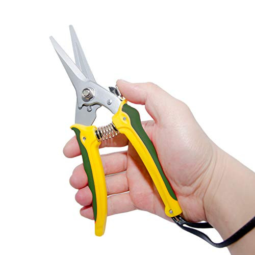 DEEALL Goat hoof Trimming Shears Sheep Hooves Trimmer with Serrated Blades 8 inch Long