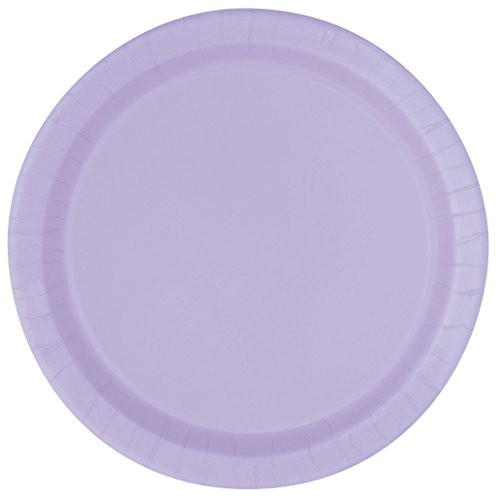 Lavender Paper Cake Plates  8ct