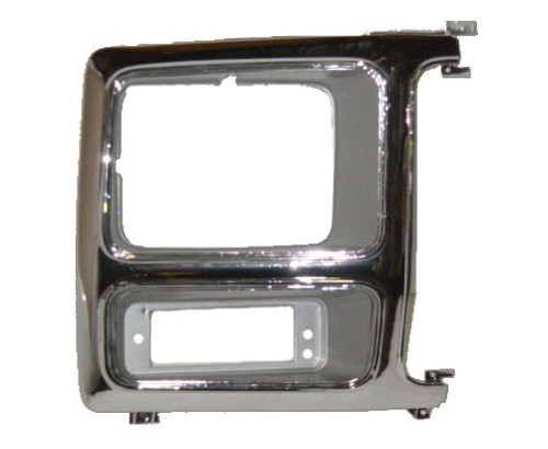 Sherman Replacement Part Compatible with Ford Passenger Side Headlight Door -Partslink Number FO2513112-