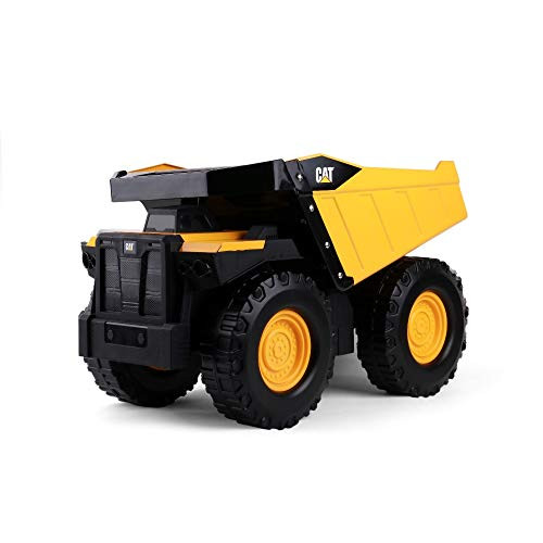 Cat Construction Mighty Steel Dump Truck Toy  Yellow