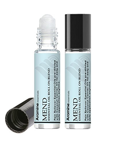 Mend Pain Relief Essential Oil Roll On  Pre-Diluted 10ml -Pack of 2-