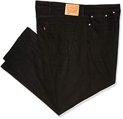 Levis Mens Big and Tall Big and Tall 502 Regular Taper Fit Jeans  Native Cali - Advanced Stretch  48W x 32L