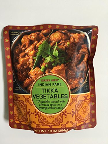 Trader Joes Indian Fare Tikka Vegatables 10 oz single