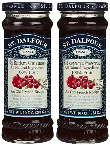 St  Dalfour Red Raspberry Pomegranate Conserves - 10 oz - 2 pk