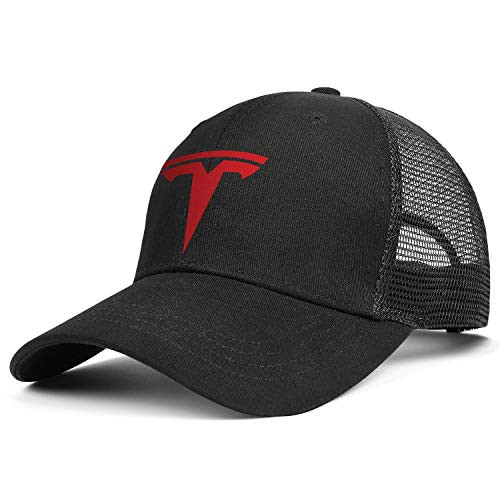 coolgood All Cotton Black Dad Caps Snapback Curved Mesh Hat