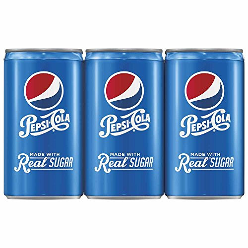 Pepsi  Real Sugar  7 5 fl oz  mini cans -6 Pack-