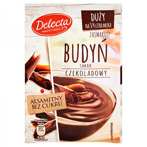 Delecta Chocolate Pudding Mix 5-pack 5x64g-5x2 3oz