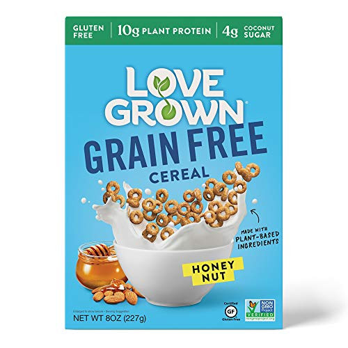 Love Grown Grain Free Honey Nut Cereal  8 Oz