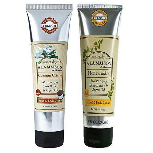 A La Maison Coconut Creme and Honeysuckle Hand and Body Lotion 8 Fl Oz A La Maison Coconut Creme and Honeysuckle Hand and Body Lotion 8 Fl Oz