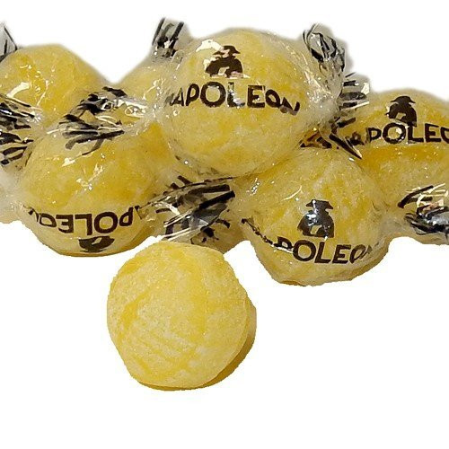 Yellow Lemon Napoleon Sour Bon Bons Candy 1LB Bag Yellow Lemon Napoleon Sour Bon Bons Candy 1LB Bag