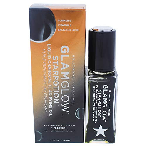 Glamglow Starpotion Liquid Charcoal Clarifying Oil By Glamglow for Women - 1 Oz Oil  1 Oz