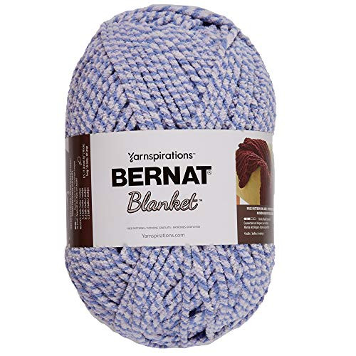Bernat Blanket Yarn -300 g-10 5 oz- Cornflower Twist
