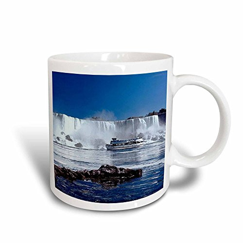 3dRose Niagara Falls with Boat Magic Transforming Mug  11-Ounce