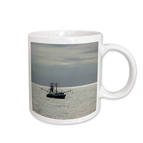 3dRose Gulf Shrimp Boat Ceramic Mug 15-Ounce 3dRose Gulf Shrimp Boat Ceramic Mug 15-Ounce