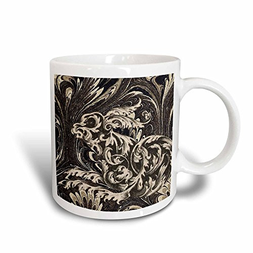 3dRose The Hidden Rabbit Digital Art Magic Transforming Mug 11 oz Black-White 3dRose The Hidden Rabbit Digital Art Magic Transforming Mug 11 oz Black-White