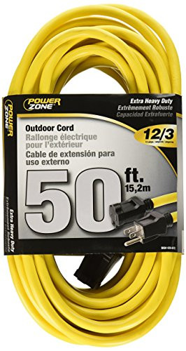 Cord Ext Outdoor 12/3x50ft Yel
