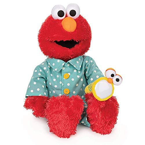 GUND Elmo Bedtime with Light-Up Flashlight
