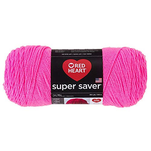 Red Heart Yarn Red Heart Super Saver Yarn 722 Pretty N Pink  Each  Light Garnet Red Heart Yarn Red Heart Super Saver Yarn 722 Pretty N Pink  Each  Light Garnet