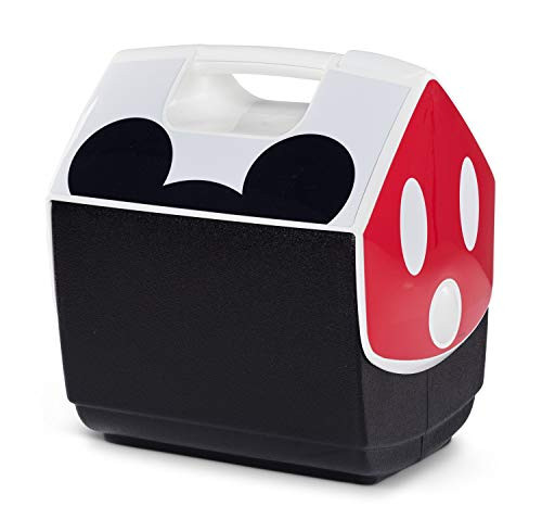 Igloo 7 Quart Limited Edition Disney Mickey Mouse Ears Portable Lunchbox Playmate Pal Cooler Ice Box