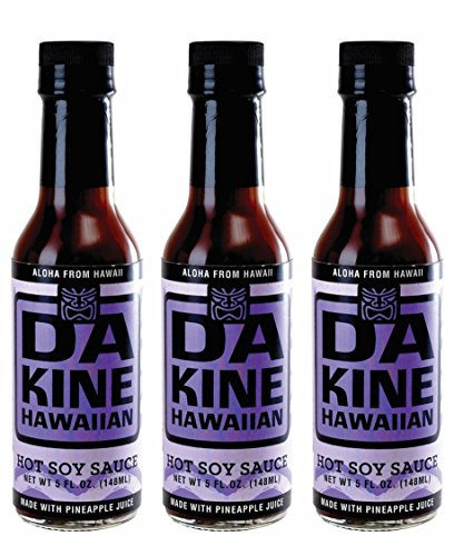 Da Kine Hawaiian Hot Sauce -Hot Soy 3-Pack-