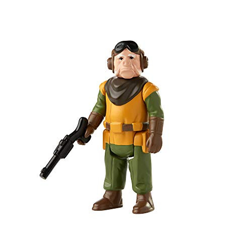 Star Wars Retro Collection Kuiil Toy 3 75-Inch-Scale The Mandalorian Collectible Action Figure with Accessories  Toys for Kids Ages 4 and Up