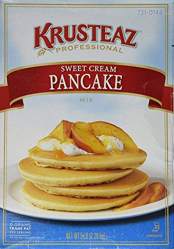 5 Pounds Krusteaz Sweet Cream Pancake Mix Just Add Water -PACK OF 2-