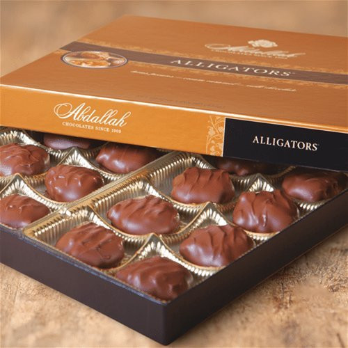 Abdallah Chocolates  Milk Chocolate Alligators  8 oz-