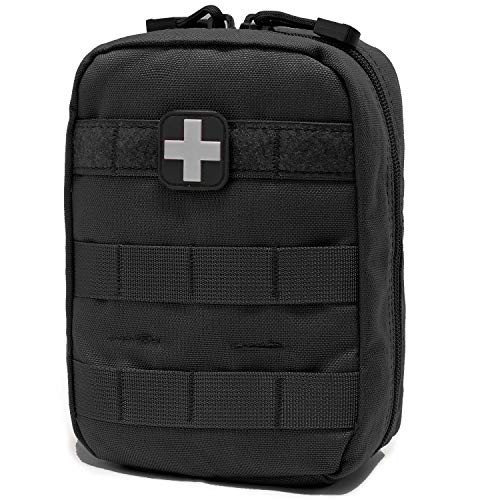 Carlebben EMT Pouch MOLLE Ifak Pouch Tactical MOLLE Medical First Aid Kit Utility Pouch