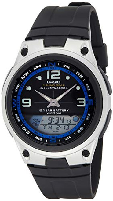 Casio General Mens Watches Digital-Analog Combination with 10 Year Battery Life AW-82-1AVDF - WW Casio General Mens Watches Digital-Analog Combination with 10 Year Battery Life AW-82-1AVDF - WW