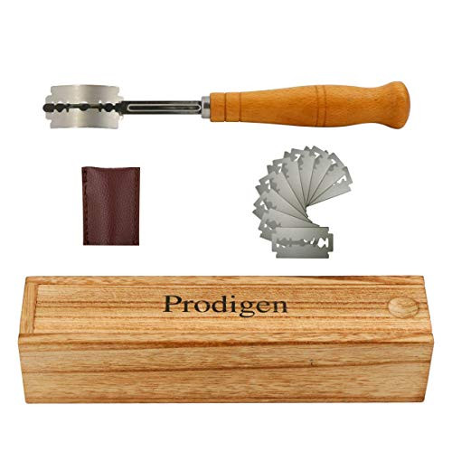 Prodigen Bread Bakers Lame Slashing Tool - Dough Making Slasher Tools Baking Sourdough Bread Scoring Knife Razor Cutter Slashing Tool Accessories for