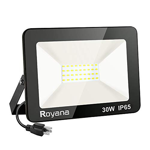30W LED Flood Light Outdoor with Plug IP65 Waterproof LED Work Lights 6000K 3000LM Super Bright Security Light Daylight White Portable Floodlight Spot 30W LED Flood Light Outdoor with Plug IP65 Waterproof LED Work Lights 6000K 3000LM Super Bright Security Light Daylight White Portable Floodlight Spot