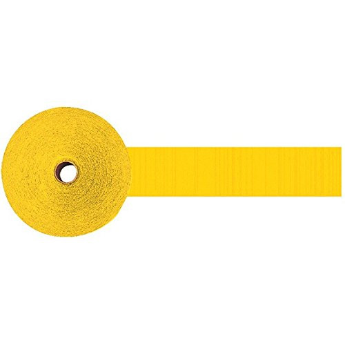 Amscan 18205.09 Party Crepe Streamer 500' Yellow
