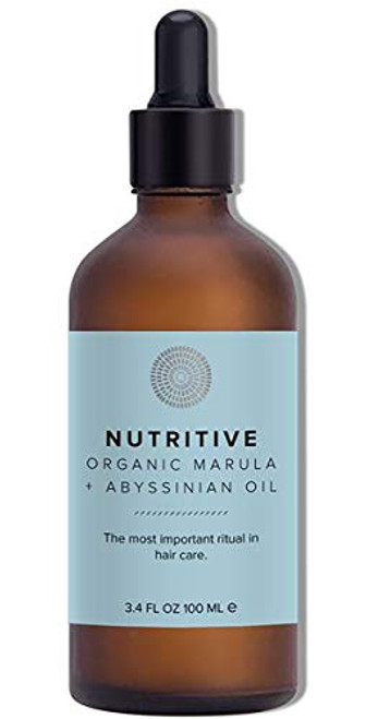 Hairprint - Organic Nutritive Hair Oil - Marula - Abyssinian - Clean Non-Toxic Haircare -3-4 fl oz - 100 ml- Hairprint - Organic Nutritive Hair Oil - Marula - Abyssinian - Clean Non-Toxic Haircare -3-4 fl oz - 100 ml-