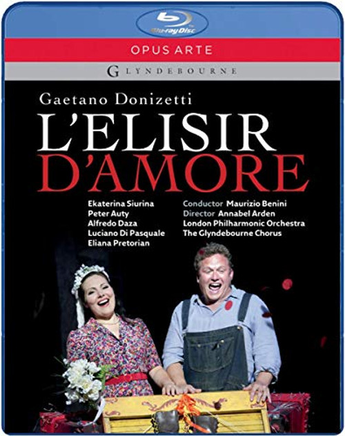 Donizetti Lelisir damore - featuring The Glynedbourne Chorus and London Philharmonic Orchestra -Blu-ray- Donizetti Lelisir damore - featuring The Glynedbourne Chorus and London Philharmonic Orchestra -Blu-ray-