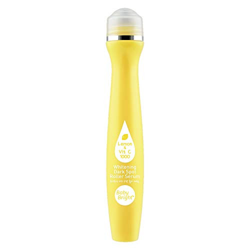 Baby Bright Vitamin C Lemon Whitening Dark Spot Roller Serum Antioxidants Restrain Melanin Diminish Red Spots Blemishes Dullness Freckles Scars Baby Bright Vitamin C Lemon Whitening Dark Spot Roller Serum Antioxidants Restrain Melanin Diminish Red Spots Blemishes Dullness Freckles Scars