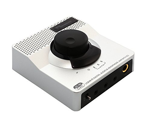 USB 24 Bit 96 KHz DAC Digital to Analog Headphone Amplifier 2 Stage EQ Digital-Coaxial Output and RCA Output