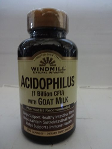 Acidophilus with Goat Milk - 100 Capsules by Windmill
