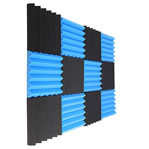 Acoustic Foam Panels 2 X 12 X 12  Sound Proof Padding  Sound Proof Foam Panels  Soundproofing Foam Panel  Studio Foam  Soundproof Foam  Acoustic P