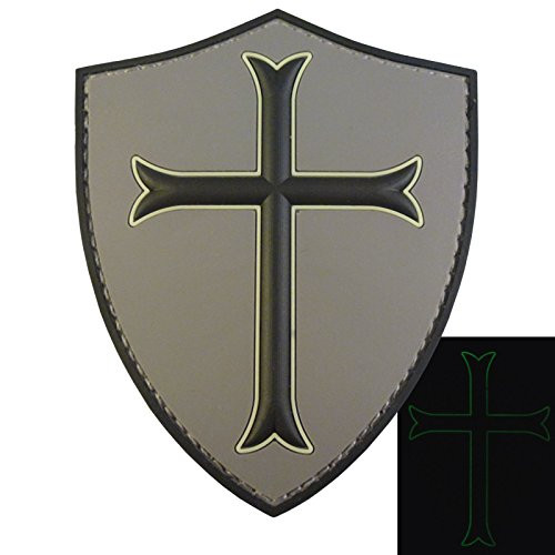 LEGEEON ACU US Navy Seals DEVGRU Crusaders Templar Knight Cross GITD Morale PVC 3D Hook Loop Patch LEGEEON ACU US Navy Seals DEVGRU Crusaders Templar Knight Cross GITD Morale PVC 3D Hook Loop Patch
