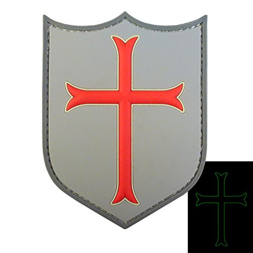 LEGEEON ACU US Navy Seals DEVGRU Crusaders Templar Knight Cross Morale PVC 3D Hook-and-Loop Patch LEGEEON ACU US Navy Seals DEVGRU Crusaders Templar Knight Cross Morale PVC 3D Hook-and-Loop Patch