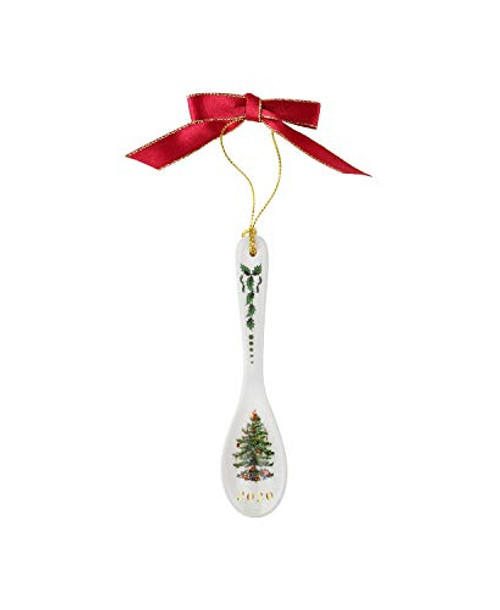 Spode Christmas Tree 4 Spoon Christmas Ornament - 2020 Collectible Spode Christmas Tree 4 Spoon Christmas Ornament - 2020 Collectible
