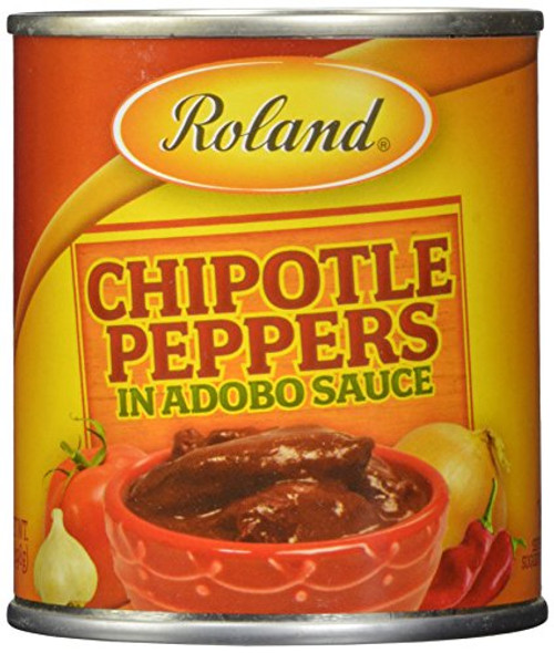 Roland Foods Chipotle Peppers in Adobo Sauce Specialty Imported Food 7-Ounce Can Roland Foods Chipotle Peppers in Adobo Sauce Specialty Imported Food 7-Ounce Can