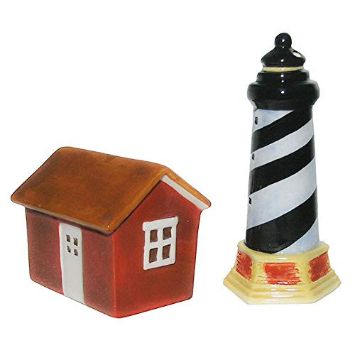 Cape Hatteras Ceramic Salt and Pepper Shaker Set