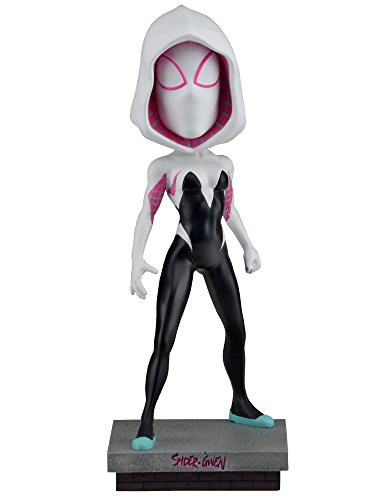 NECA Marvel Head Knocker Spider Gwen Classic Masked Toy Figure