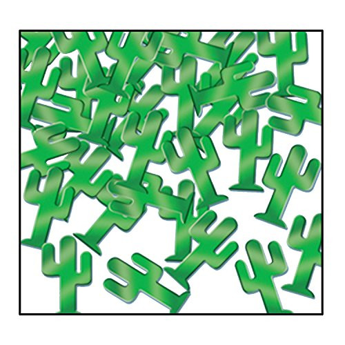 Fanci-Fetti Cactuses -green- Party Accessory  -1 count- -1 Oz-Pkg-