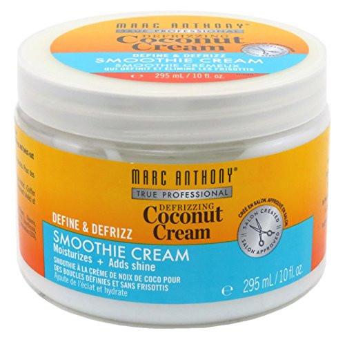 Marc Anthony Coconut Cream Curls Smoothie Cream 10 Ounce Jar -295ml- -2 Pack-
