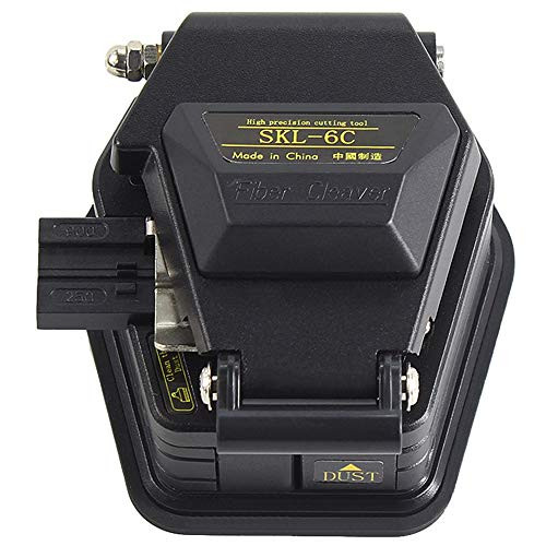 Fiber Cleaver FTTH Fiber Optic Tools High Precision Cutting Tool SKL-6C Cable Wire Cutter Fiber Optic Cleavers 16 Surface Blade