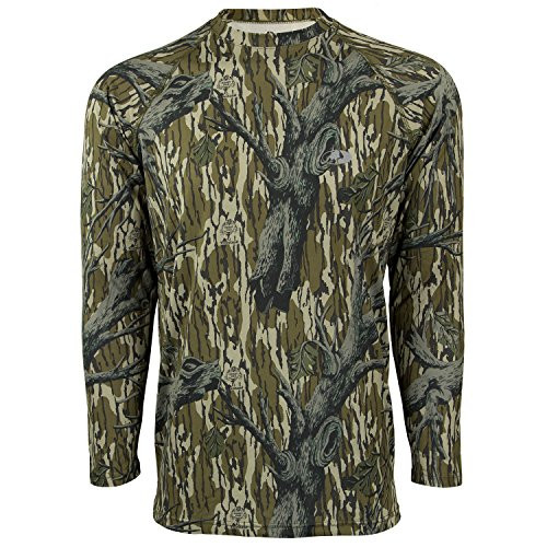 Mossy Oak Mens Camo Long Sleeve Performance Tech Tee Hunting Shirt Original Treestand X-Large Mossy Oak Mens Camo Long Sleeve Performance Tech Tee Hunting Shirt Original Treestand X-Large