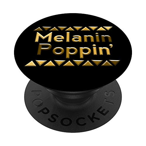 Melanin Poppin African American History Month Black Pride PopSockets PopGrip Swappable Grip for Phones and Tablets Melanin Poppin African American History Month Black Pride PopSockets PopGrip Swappable Grip for Phones and Tablets