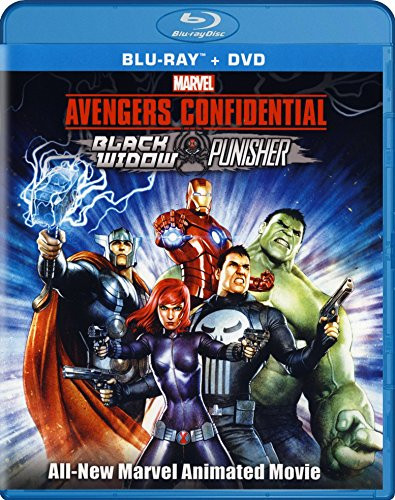 Avengers Confidential Black Widow and Punisher -Blu-ray-